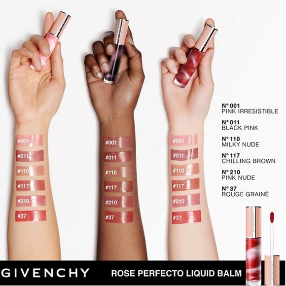 Givenchy Rose Perfecto Lip Balm - Picture 2 of 3